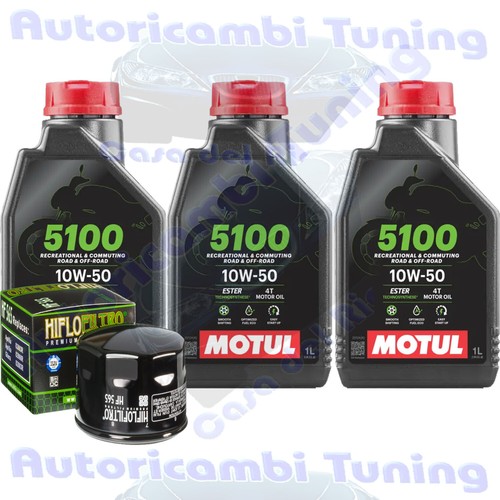 Kit tagliando olio motul 5100 - olio,