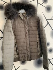 Giacca Piumino Gas Donna Ragazza Tg 44 Vera Piuma D’oca Nylon E Tessuto