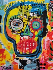 Dr. LOVE BASQUIAT TESCHIO Mario Schifano Keith Haring Rotella Mark Kostabi