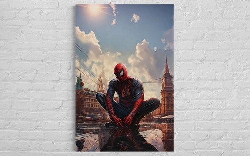 Quadro tela spider man cool - su,