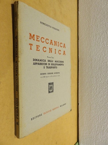 Meccanica tecnica volume terzo - volume,