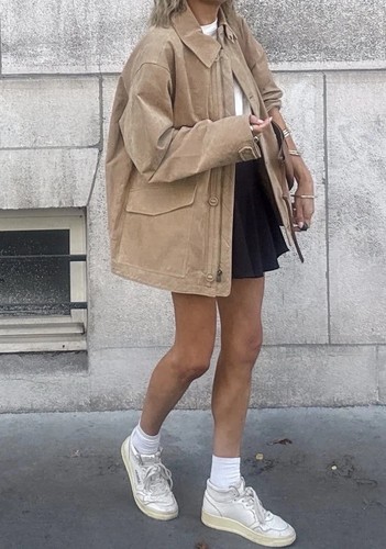Zara giacca 100 pelle - 100%,