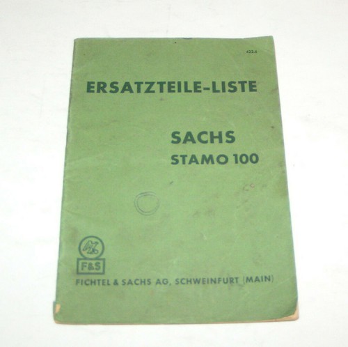 Catalogo ricambi sachs - sachs, stamo