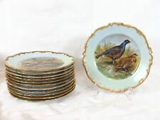 12 piatti da dessert dorati