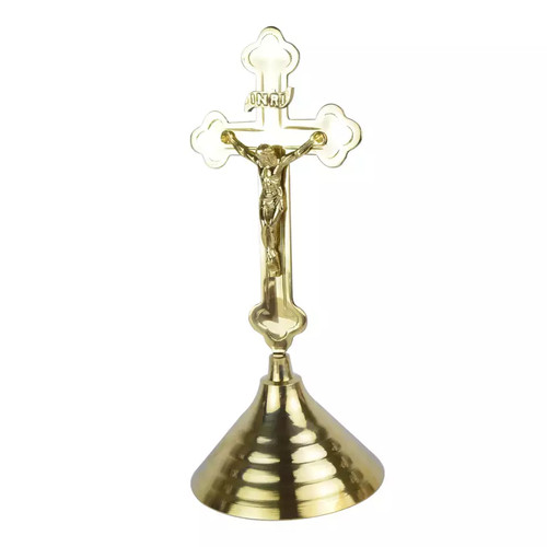 Croce cristiana ottone - croce,