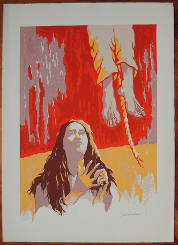 Gianbecchina serigrafia dalla - serigrafia,