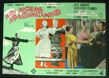 CINEMA-fotobusta TUTTI INSIEME..APPASSIONATAMENTE andrews,plumm