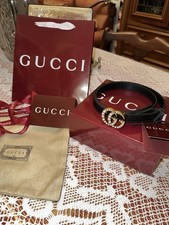 Gucci Marmont GG Pearl Belt
