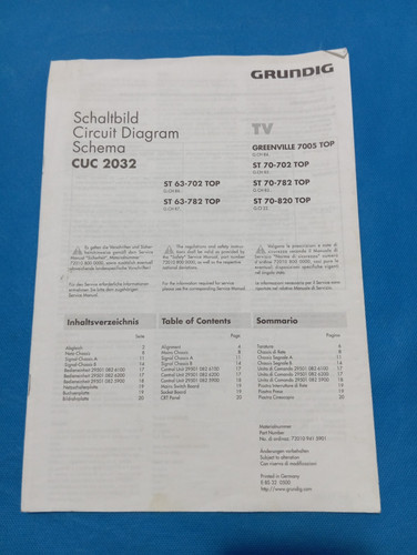 Vintage epoca grundig - tv,