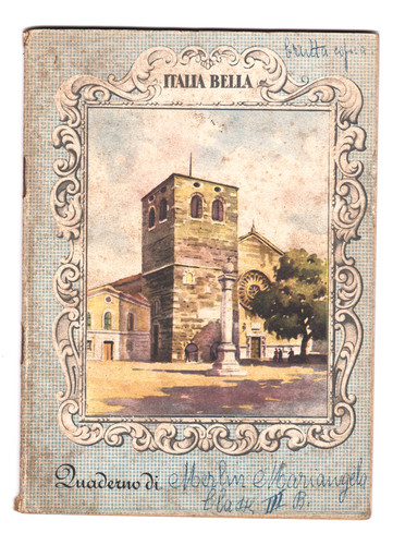 Quaderno vintage scuola - -,