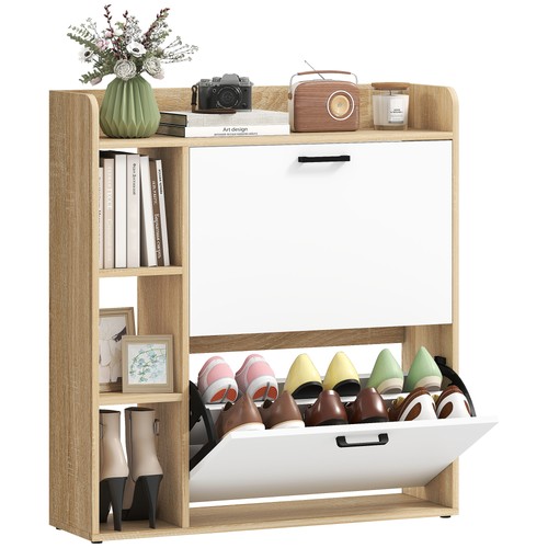 Homcom scarpiera slim con - slim,