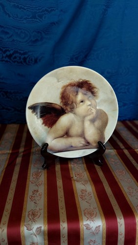 Piatto ornamentale porcellana - piatto,