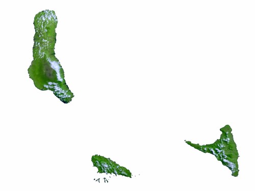 Comros satellite map glossy - map,