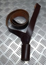 Porta Bandiera In Pelle