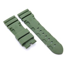 Cinturino orologio gomma verde