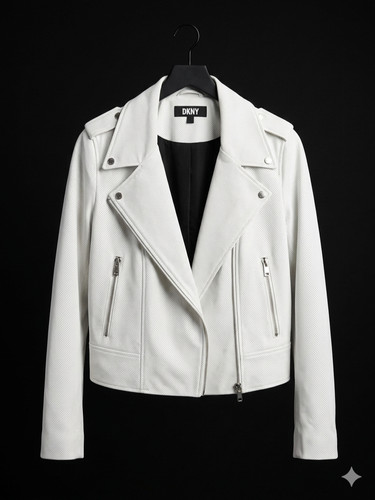 Giacca moto biker - , dkny