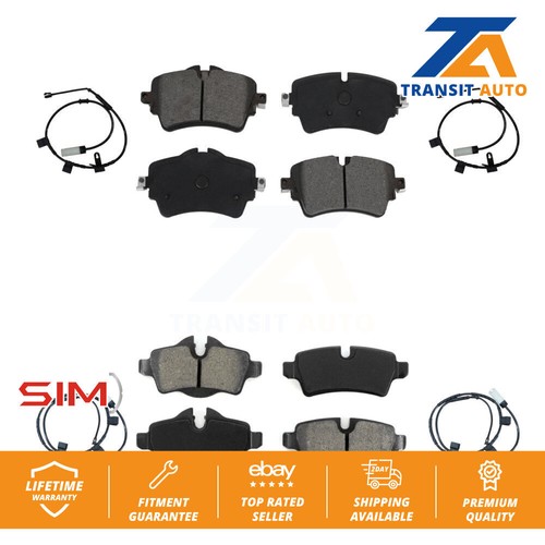 Front rear semi metallic - rear, brake