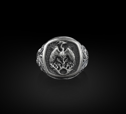 Anello uomo con - , sigillo