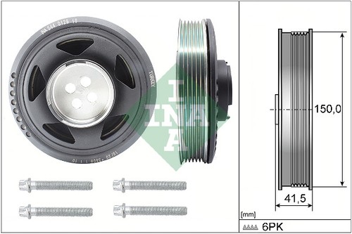 Ina 544 0129 set pulegge - ina,
