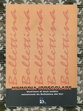 MEMORIA IRREGOLARE Vent'anni di testi lesbici 2002 BLI