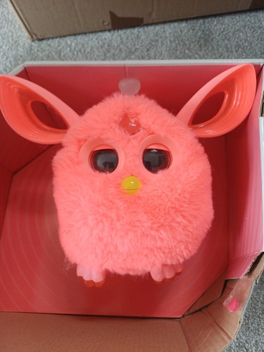 Hasbro coral pink furby - coral,