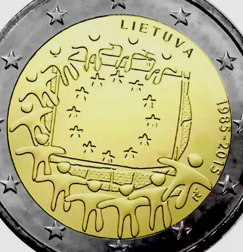Lituania moneta 2 - lituania, 🇱🇹