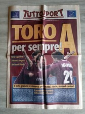 Tuttosport Torino calcio Toro A per sempre! supplemento Mazzola granata