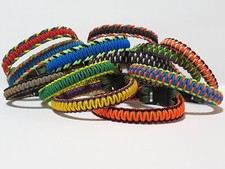 BRACCIALETTO Moda - MICRO CORD PARACORD Hand made - colori a scelta - 3 modelli