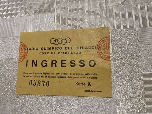 Biglietto ingresso stadio - ingresso,