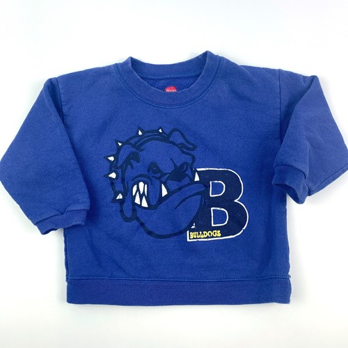 Felpa brentwood bulldogs blu - felpa,