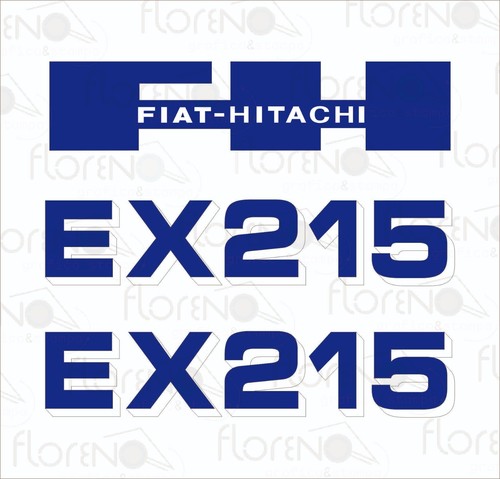Adesivi fiat hitachi - fiat,