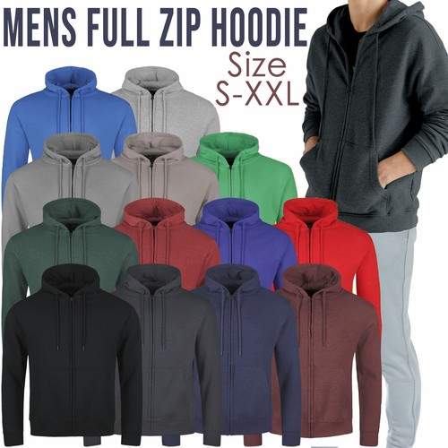 Felpa uomo full zip - uomo, tinta