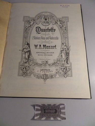 Mozart quartette für 2 - mozart, :