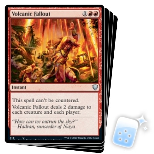 Volcanic fallout comandante - fallout, (comandante