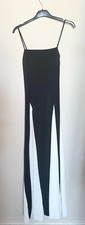 vestito elasticizzato lungo