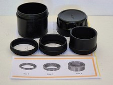 Set di 3 Tubi di Prolunga Macro M42 Vintage