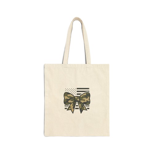 Borsa mimetica con - , fiocco