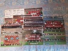 Set 25 Foto Cartolina Ufficiale Originale TORINO Calcio dal 1977 78 al 2002 03