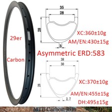 Cerchio bici carbonio 29er MTB
