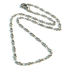 Collana rosario in acciaio