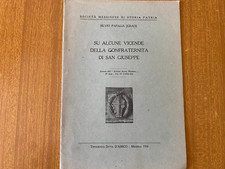 Silvio Papalia Jerace - SU ALCUNE VICENDE CONFRATERNITA DI SAN GIUSEPPE  1956