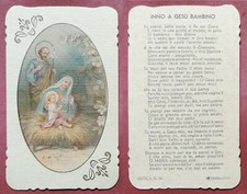 Santino Holy Card: Inno a