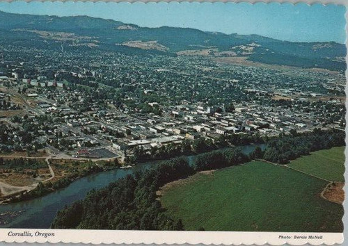 Veduta aerea corvalis oregon - veduta,