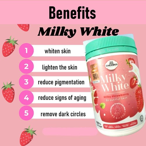 Chermes fragola bianca latte - chermes,