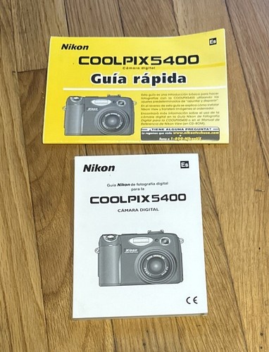 Nikon coolpix 5400 camara - nikon,