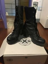 OXS originali, nere in pelle, tacco 8cm, n.39 - COME NUOVE