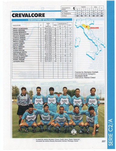 Crevalcore serie a - crevalcore, c2/a