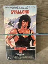 Rambo III 1988 VHS Movie