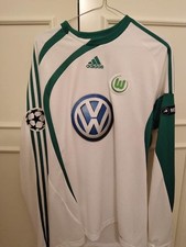 Maglia indossata Wolfsburg Champions League worn shirt Essien