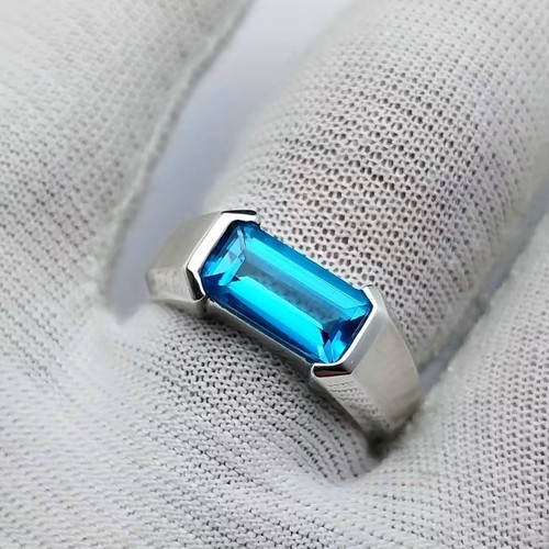Pietra preziosa topazio - , blu